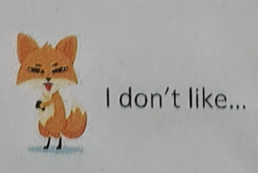 I don't like